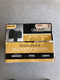 Gibraltar premium series decorative mailbox