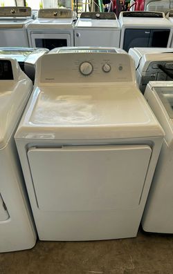 Hotpoint Basic Dryer White - Front Control Panel Standard Drum
