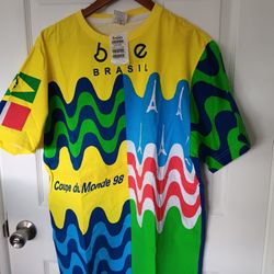 Vintage 1998 Fifa World Cup Tshirt Size Xl New With Tags 