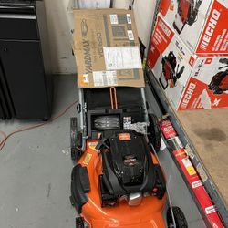 21 in. 170cc 3-in-1 Gas Walk Behind Push Lawn Mower with High Rear Wheels