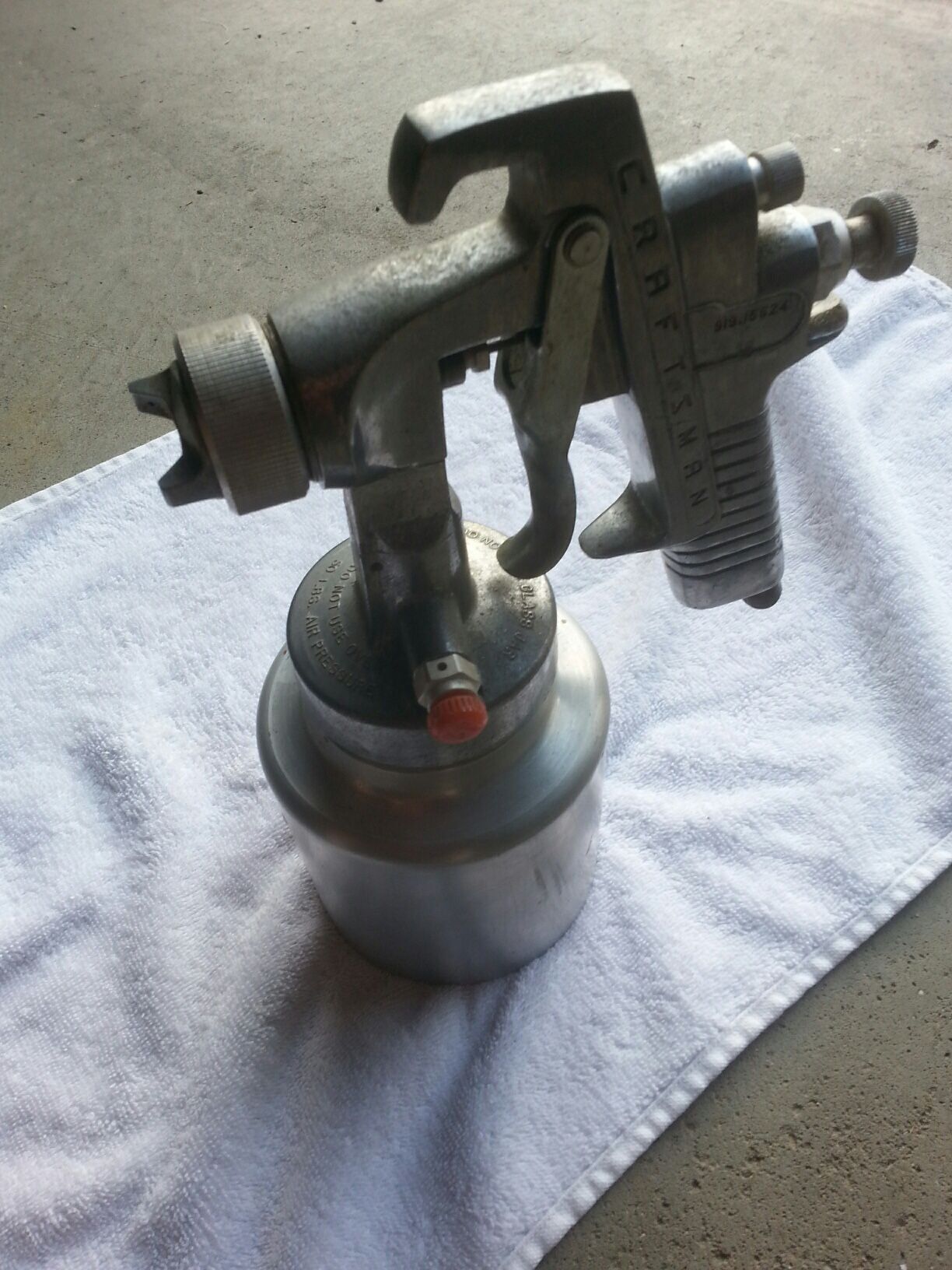 Vintage paint sprayer.
