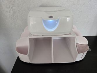 Munchkin Warm Glow Wipe Warmer and Diaper Change Organizer