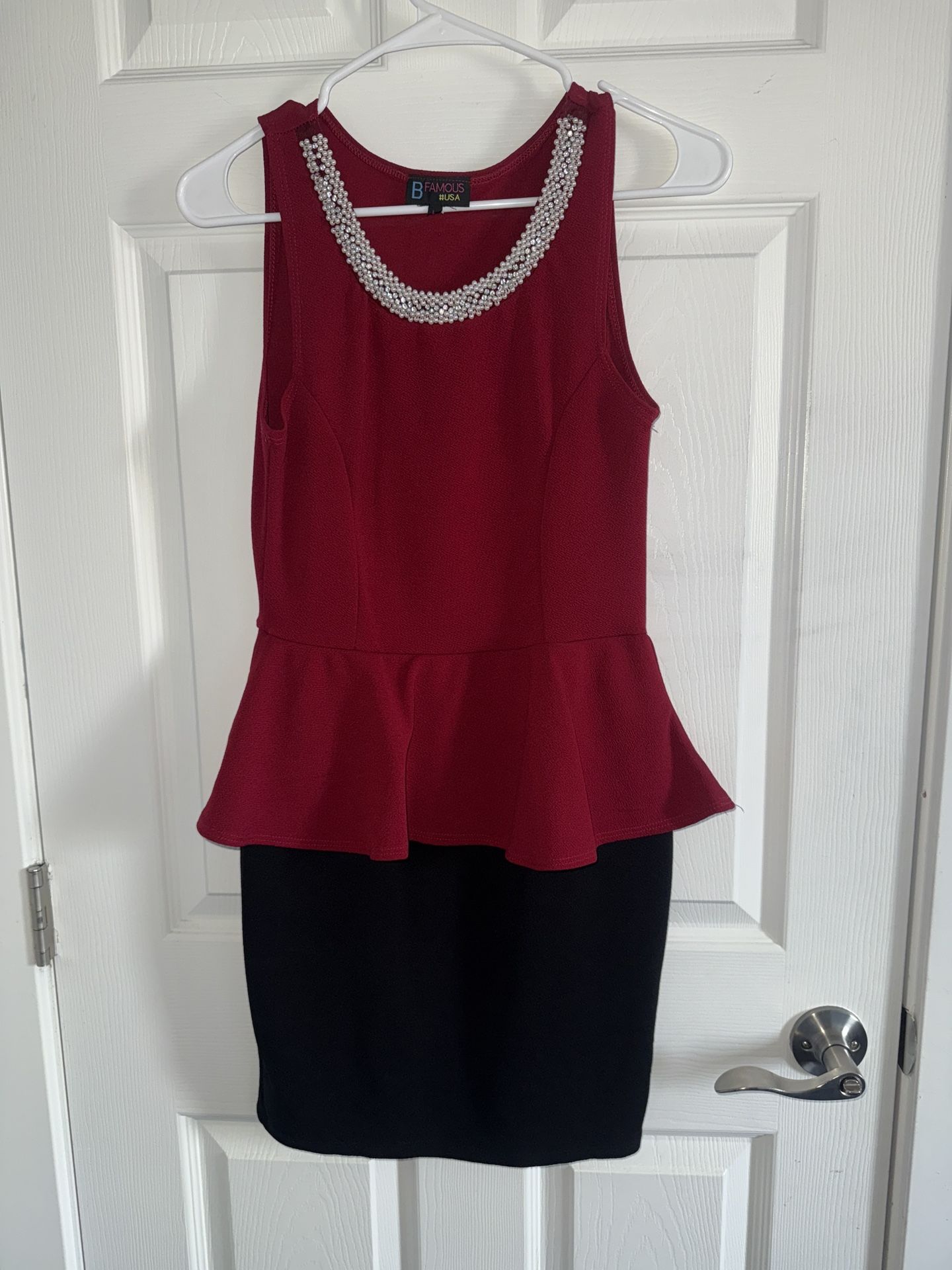Red And Black Dress