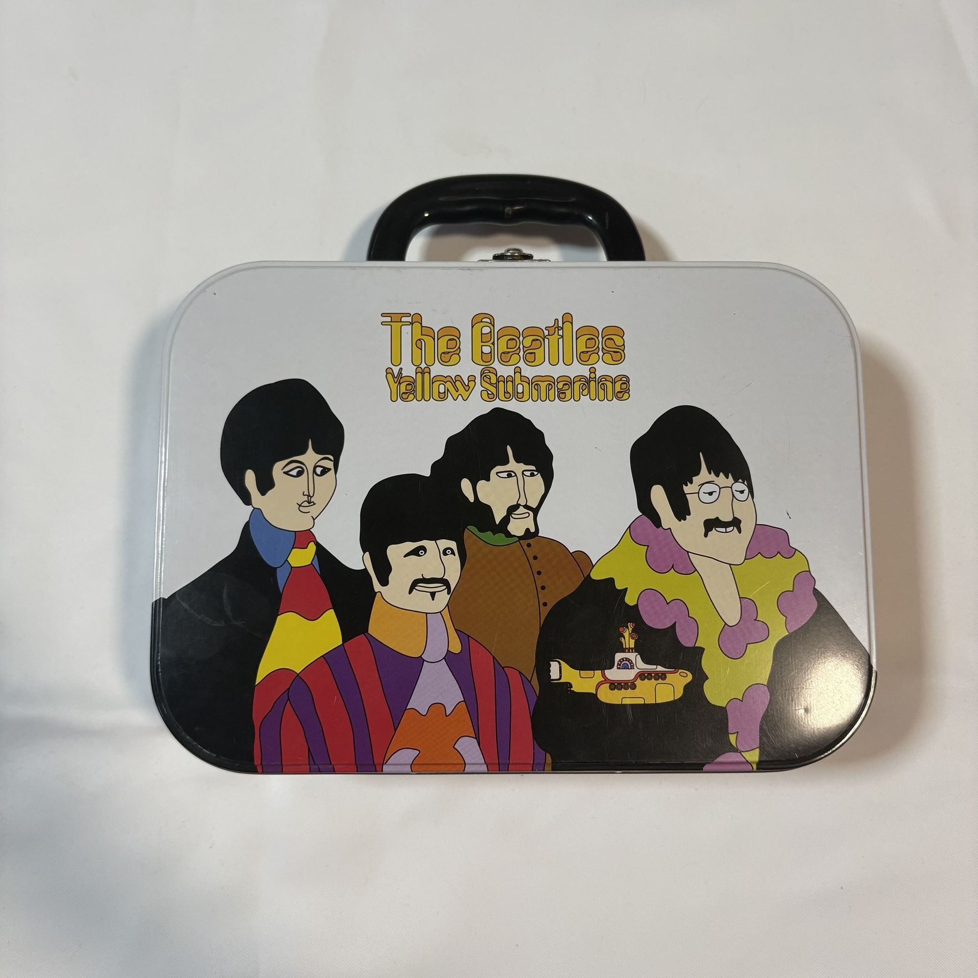 The Beatles Yellow Submarine Collectible Tin Metal Lunchbox Vandor 1999