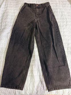 Bershka black baggy jeans size 27