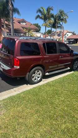 Nissan armada 2011 v8 nice and clean runs very good clean tile 199xxx mi smogged $5200 o trade for hondas o Toyota please only serious Bayers thanks