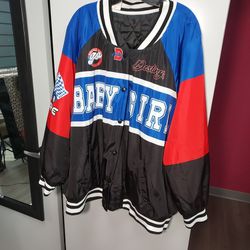 Baby Girl Bomber Jacket Size 4X