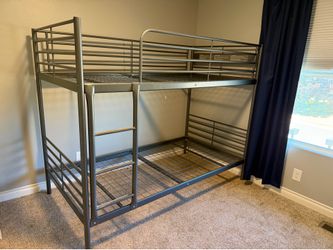 IKEA Metal Bunk Bed (SVÄRTA)