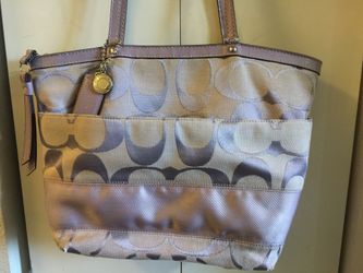 Lavender Coach purse