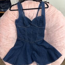 Denim dress