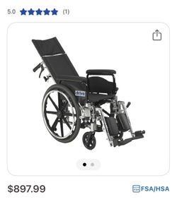 Drive medical wheel chair recliner