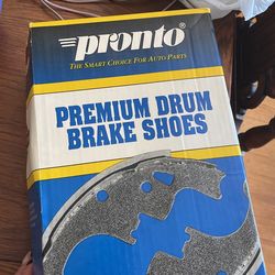 Pronto Premium Drum Brake Shoes 