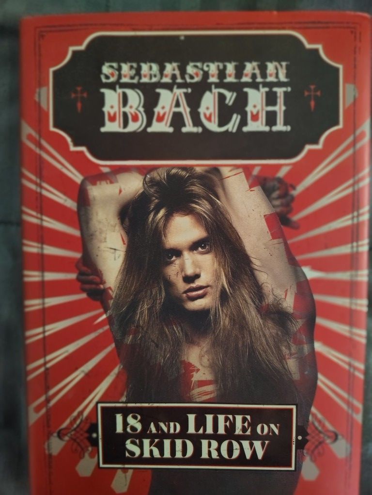 Sebastian Bach From Skid Row Autographed