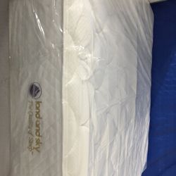 Memory foam king mattress with box springs. Asking for 50