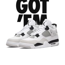 Jordan Military Black 4 