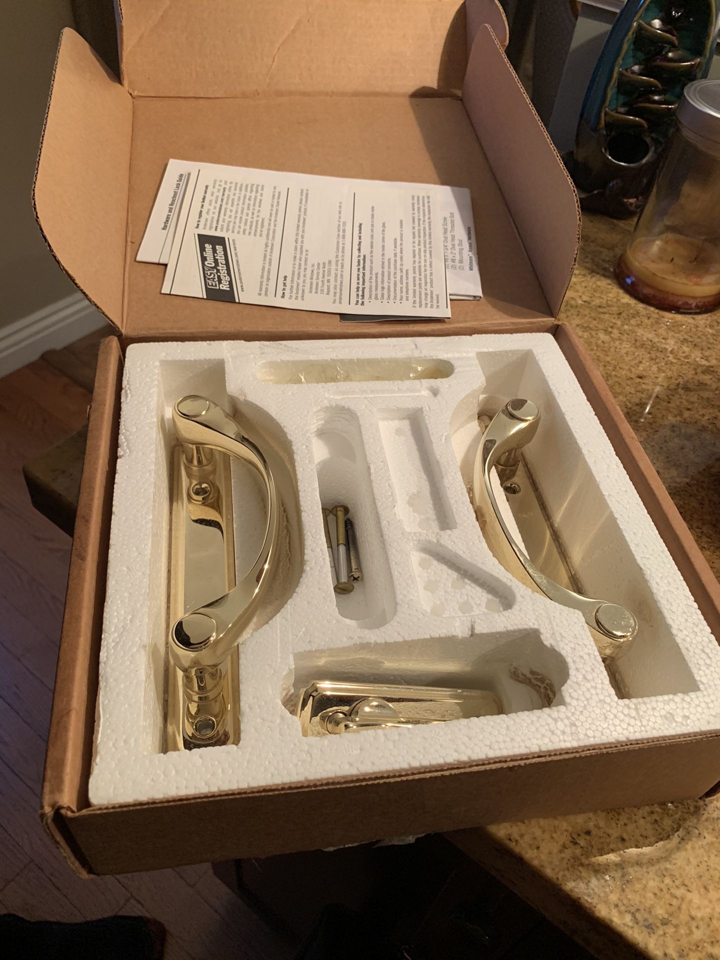 Andersen sliding door handles