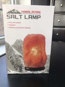 Himalayan salt lamp