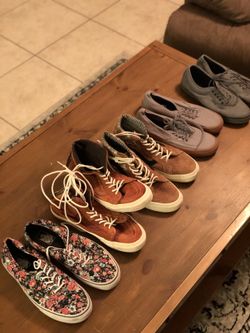 Vans Sneakers Lot, sz 9.5-10 — best offer takes them all!