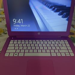 HP Laptop Pink