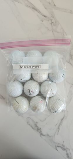 Titleist ProV1 used Golf Balls