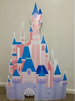 5 ft Disney Castle Foam core Cutout
