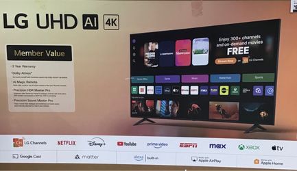 75” LG Smart TV