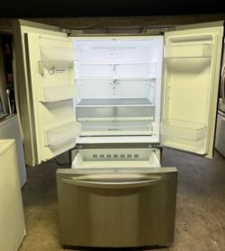 Fridge stainless steel LG everything works we deliver