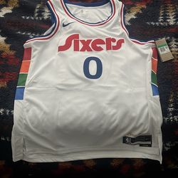 Nike jersey Tyrese Maxey city edition