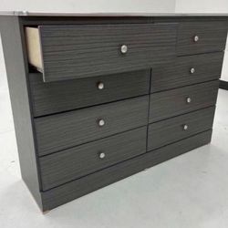 New Grey 8 Drawer Dresser 