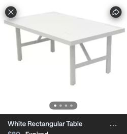 Outdoor coffee table