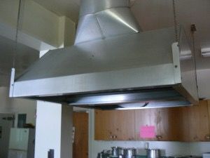 Hibachi hood/fan