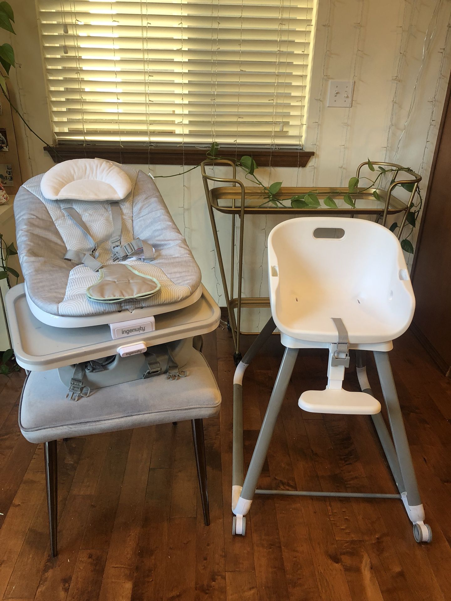 MOVING SALE- 6 in 1 Baby to Kids Ingenuity Beanstalk Chair
