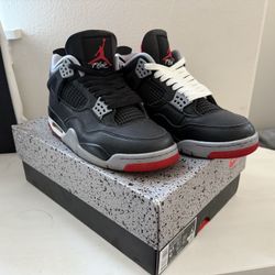 Air Jordan 4 Retro Reimagined Bred Men’s Size 8.5
