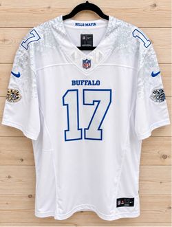 Nike Buffalo Bills Josh Allen #17 White Rivalries Collection Jersey Size L