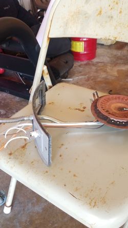 Whirlpool water heater burner,