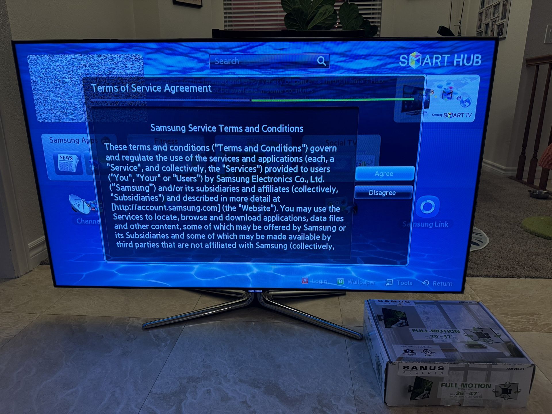 Samsung UN55ES7100 55-Inch 1080p 240Hz 3D Slim LED HDTV (Silver)