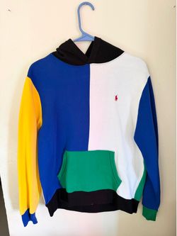Polo Ralph Lauren Colorblock Hoodie Youth Boys Size XL 18-20