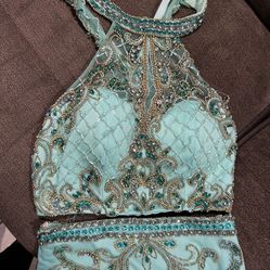 Turquoise Dress 