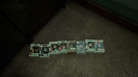 8 Funko pops 45$ or best offer