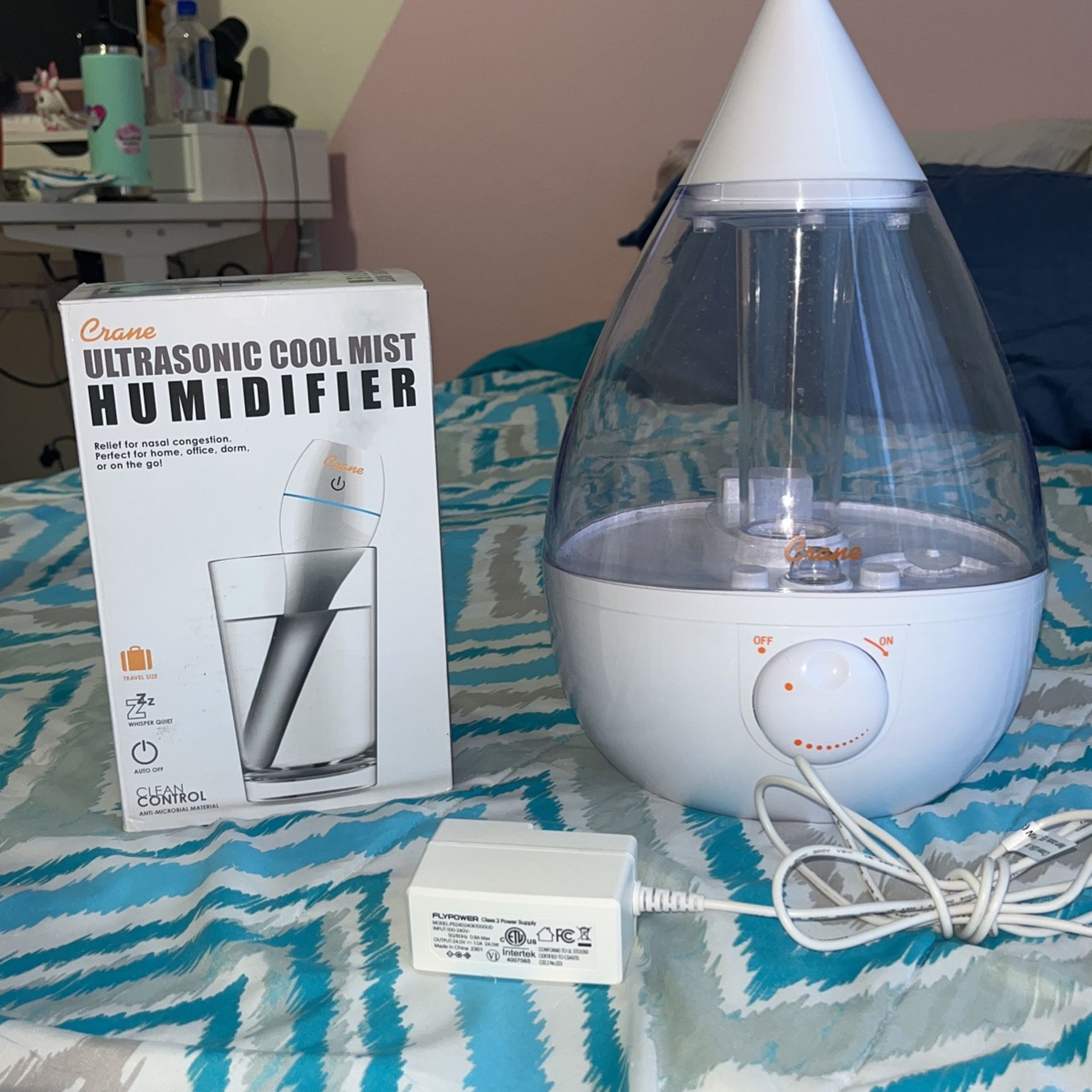 NEW small Ultrasonic Cool Most Crane Humidifier (with Big Humidifier)