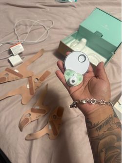 Owlet baby monitor dusty rose