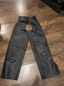 Harley Davidson motorcycle chaps