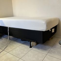 Twin Size Mattress With Support And Framing
