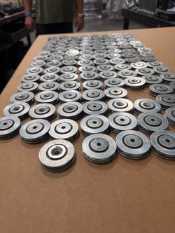 Pulley wire rope/cable guide pulley 1/4x2”x1/4