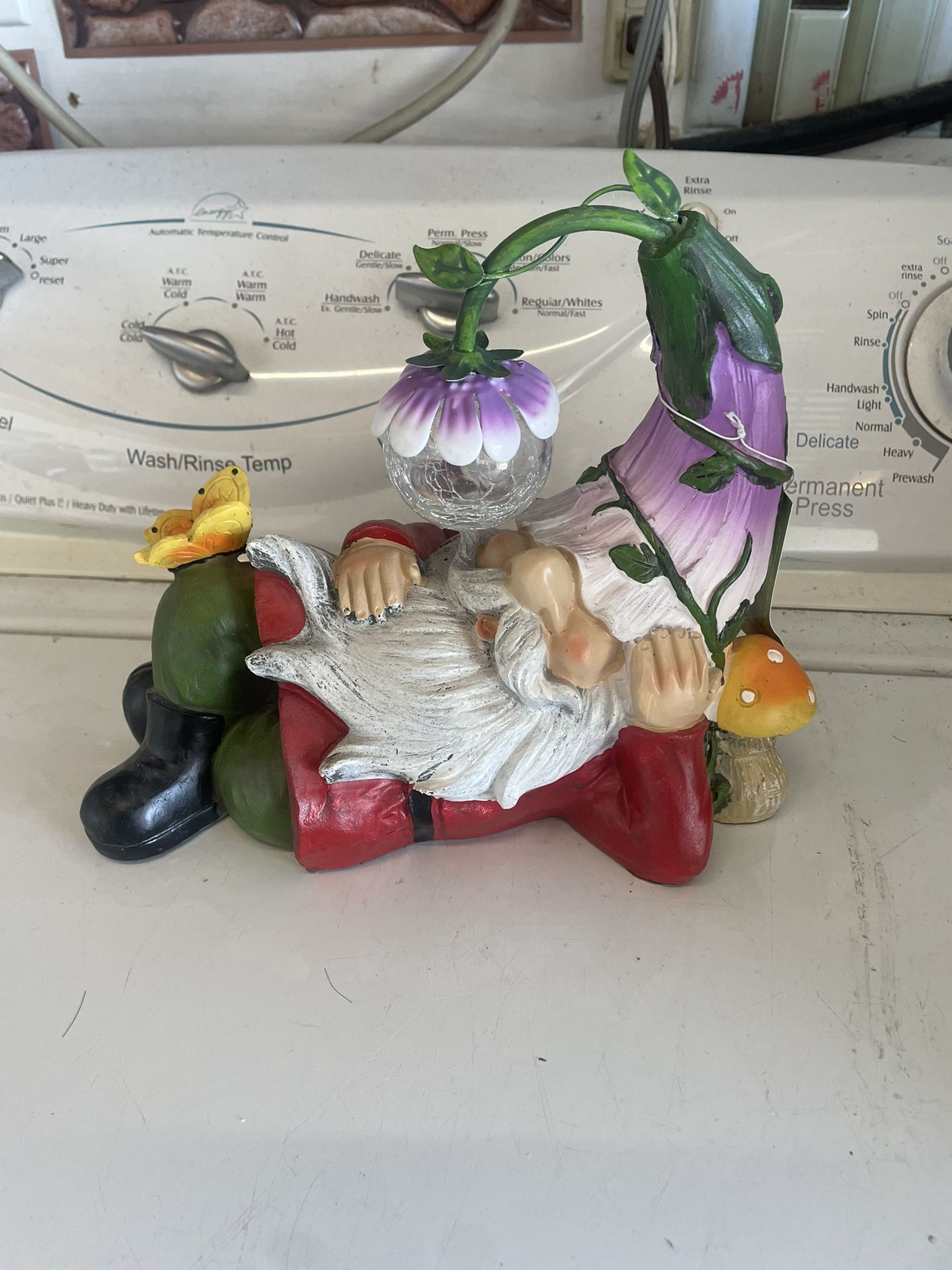 Solar Gnome Yard Decoration
