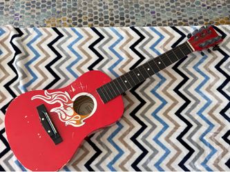Red guitar FG3111 3 strings