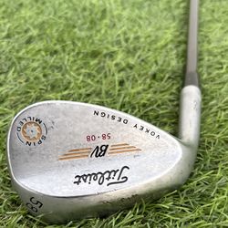 Titleist Vokey Spin Milled Wedge 58° Graphite Design Shaft 