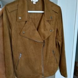 Very nice womens faux suede jacket