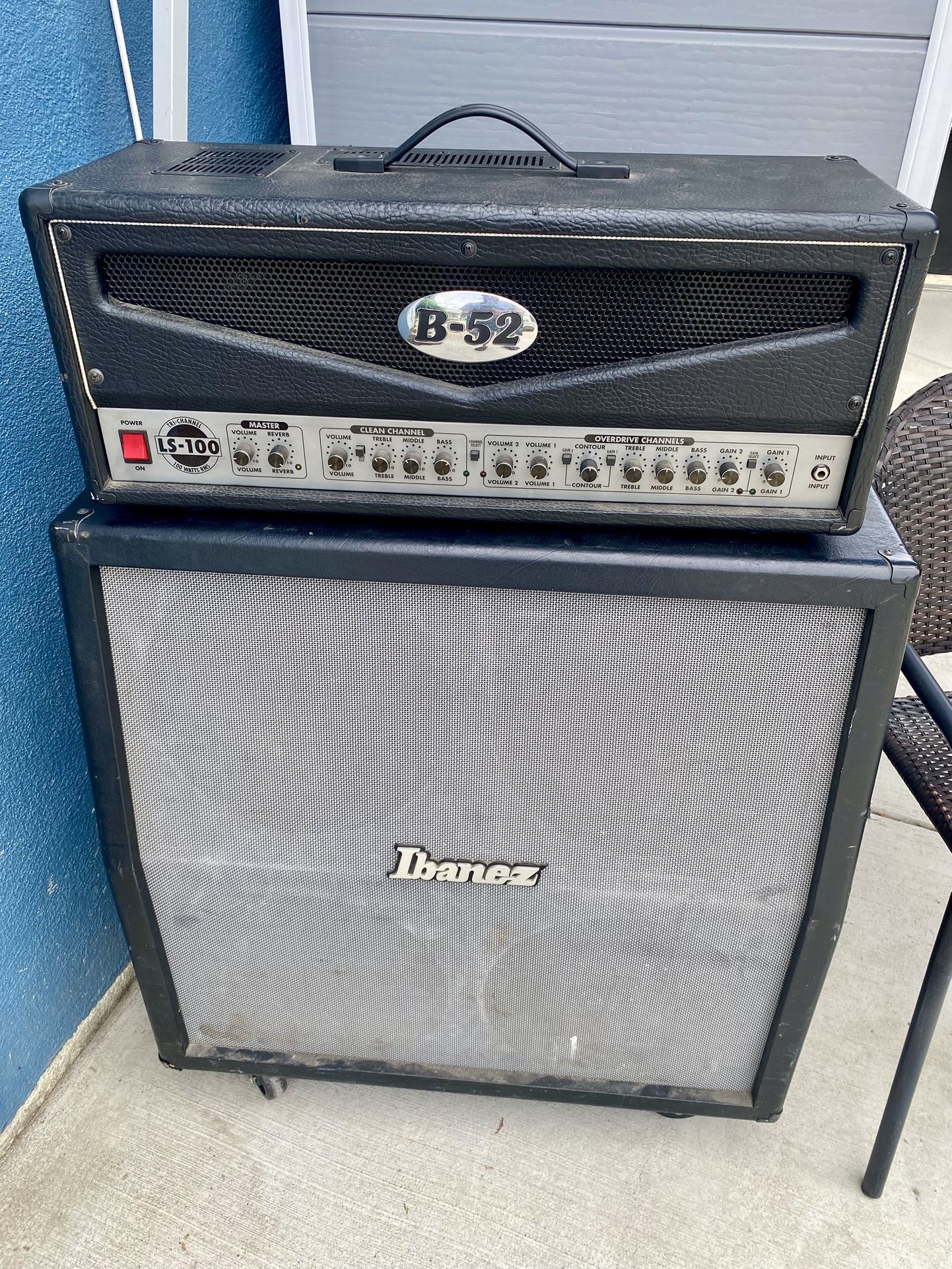 B52 Ibanez Guitar Amp Amplifier Stack