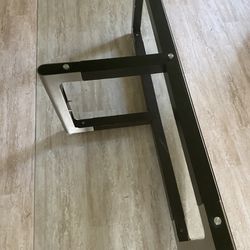 Table With Glass Shelves For TV Or Anything 